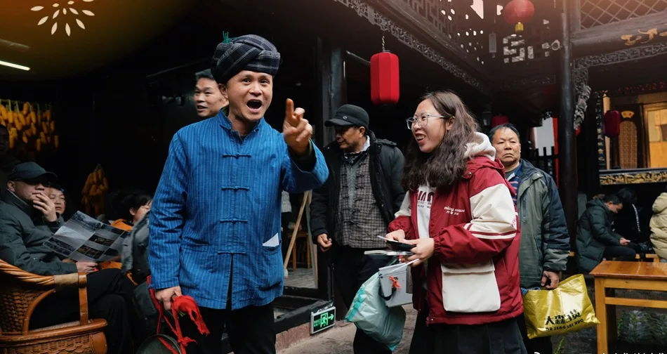 Spring Festival Culture Show in Yang Family Ancestral Halli