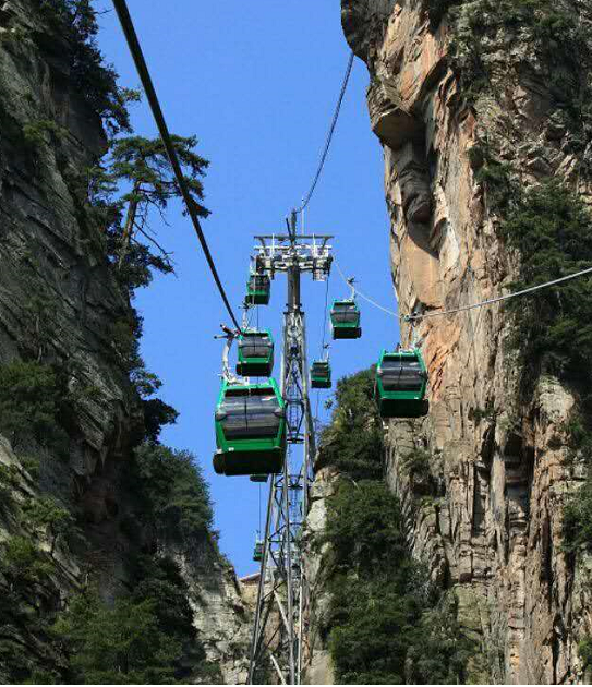 Huangshizhai Cable Car
