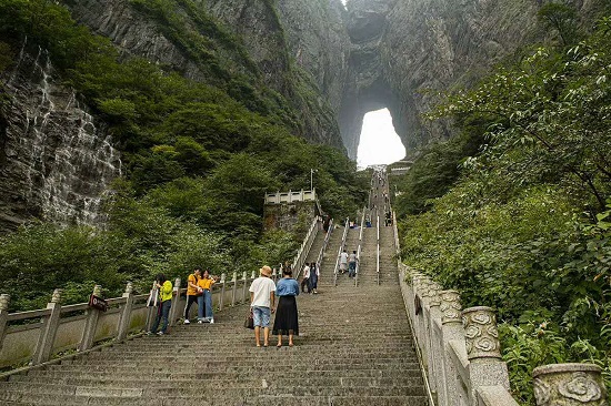 天门山天梯