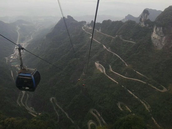 Zhangjiajie Tianmen Mountain Cable Car