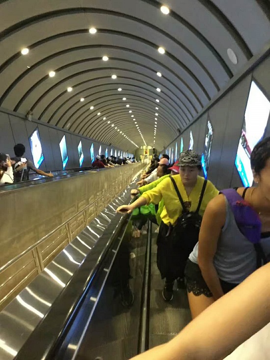 Zhangjiajie Tianmen Mountain Tunnel Elevator