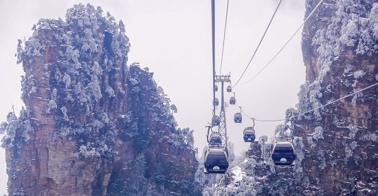 Tianzi Mountain Cable Car