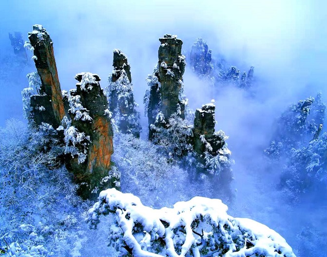 Tianzi Mountain