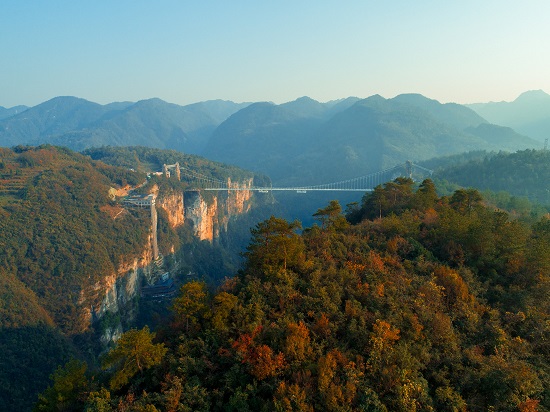 Zhangjiajie Grand Canyon and the Glass Bridge