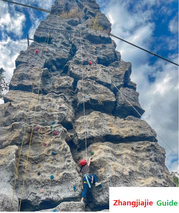 Zhangjiajie Grand Canyon Rock Climbing