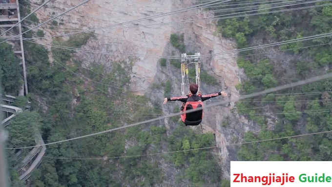 Zhangjiajie Grand Canyon Zipline